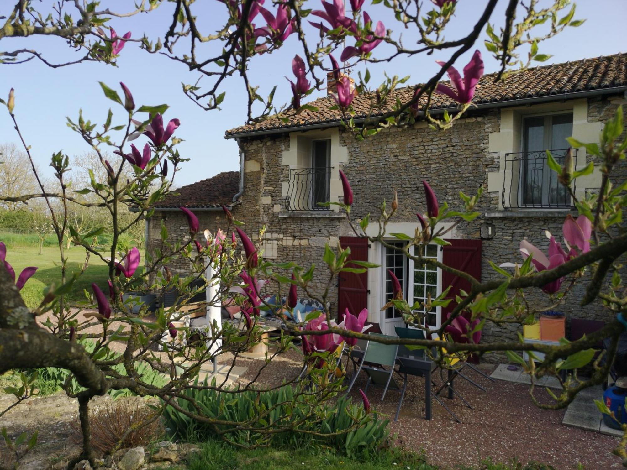 La Ferme Du Grand Bois Apartment Mouterre-Silly Exterior photo